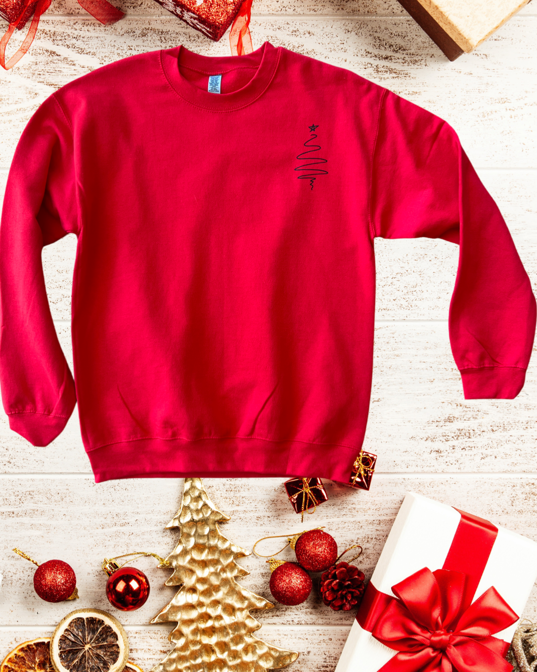 Tree tops glisten sweatshirt