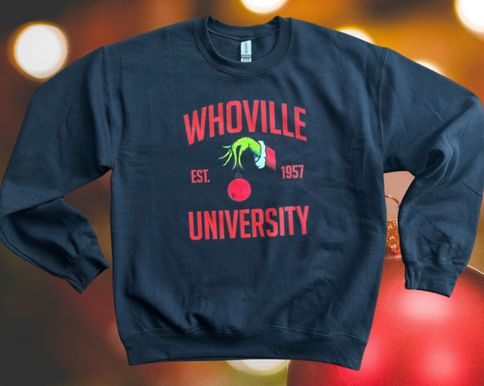 Whoville sweatshirt with rhinestones