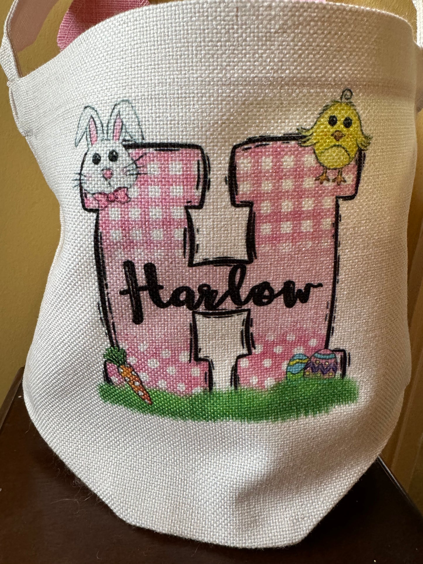 Personalized Easter basket