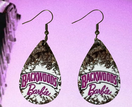 Backwoods teardrop earrings